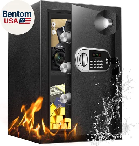 2.5 Cu Ft Safe Box for Home Steel Electronic Digital Safety Box Personal Securit