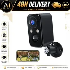 BECAMSO T1-DF 2K Wireless Outdoor Security Camera Wi-Fi Night Vision