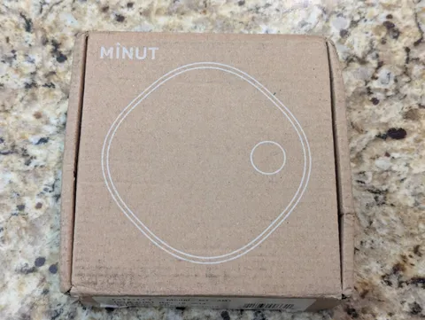 Minut Smart Home Alarm Motion Sensor Model MT-AM1 White