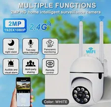 Teruhal 1080P HD Smart Surveillance Camera, 2.4G WiFi, Indoor Security