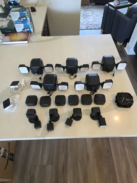 Blink Security Cameras Large Bundle! Batteries Included!