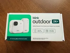 Blink Outdoor 2K+ (newest model) - Camera/Sync Module White NEW and SEALED