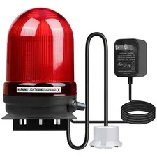 Sump Pump Alarm, High Water Leak Detection, with 110dB Loud Alarm and LED Ind...
