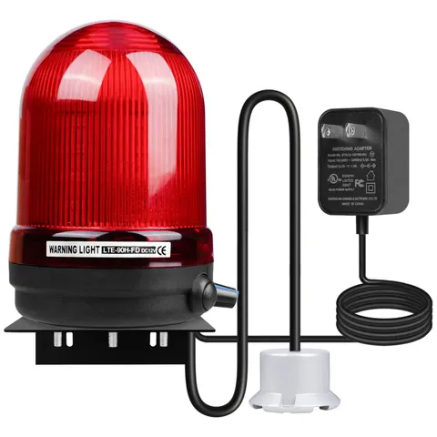 Sump Pump Alarm, High Water Leak Detection, with 110dB Loud Alarm and LED Ind...