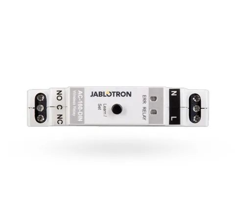 AC-160-DIN - Módulo de relé via rádio, 230VAC/50Hz,16A, 1000W, calha DIN