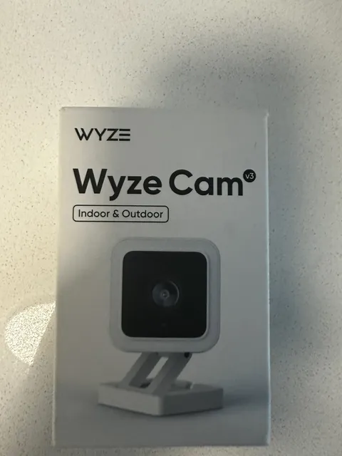 New WYZE Cam v3 w/ Color Night Vision, Wired 1080p HD Indoor/Outdoor Camera
