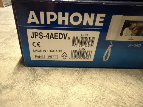 JPS-4AEDV AiPhone 7" Touchscreen Video Intercom Boxed Set