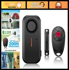 Upgraded Window & Door Alarm with Remote - Child Safety Pool Alarm System
