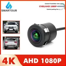 Smartour AHD 1080P Car Rear View Camera Universal Punching 18.5MM CCD 180 Degree
