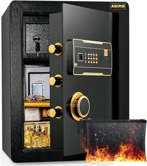 2.1 Cu Ft Heavy Duty Home Safe Box Digital Keypad Lock Hidden Cabinet