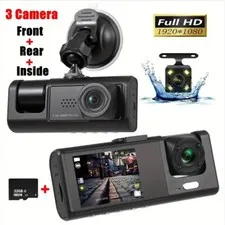 32G Camara De Seguridad Dual Dash Cam Para Carro Auto Delantero/Trasero/Interior