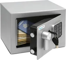 Heavy Duty 9.1 X 6.7' Electronic Safe Box | Digital Touch Pad Lockbox with Code