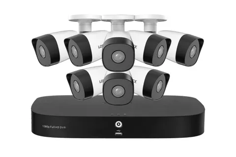 Lorex 1080p 8 Camera Capable 1TB Wired DVR System with 1080p HD CVI Bullet Camer