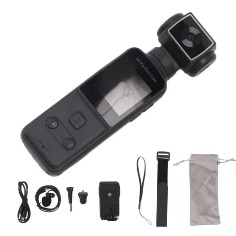 Digital Pocket Camera 4K 1.33 Inch Screen 270 Rotation G1607