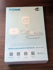 D-Link AQUILA PRO AI Water Leak Sensor Starter Kit SW-A11KT Wi-Fi Google Home