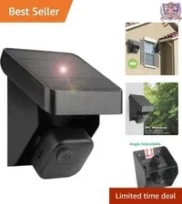 Weatherproof Solar Panel Charger for Blink Outdoor 4/XT2/XT3 Cameras - 3300mAh