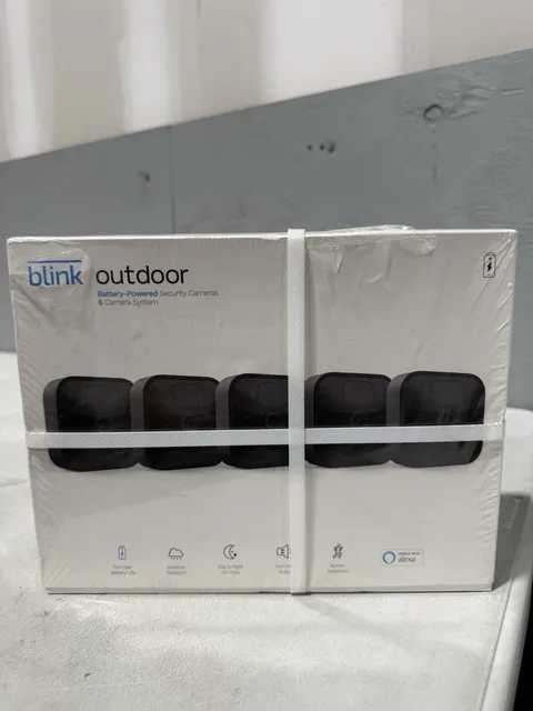 BRAND NEW Blink Outdoor Wireless Battery-Powered HD 5-Camera Security System