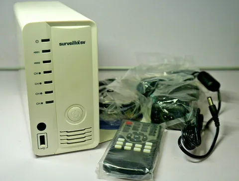 Toshiba ESV4-1T Surveillix SV 4-Channel Network Video Recorder White 1TB HDD