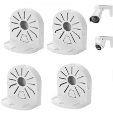 Indoor Outdoor Camera Bracket ABS Plastic Wall Mount L-Shaped Bracket for Sec...
