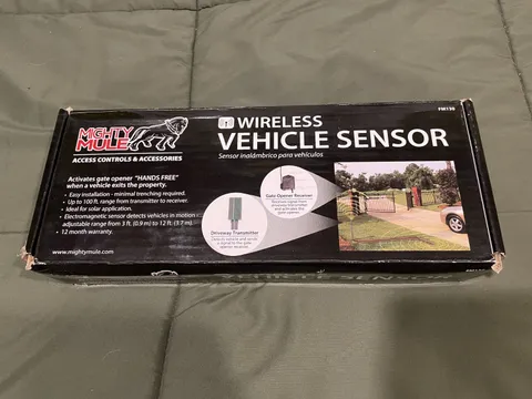 Mighty Mule FM130 Wireless Vehicle Sensor Kit - New In Box