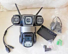 V380 Pro WiFi IP Camera Triple Lenses SMART NET CAMERA OUTDOOR SECURTY   NEW