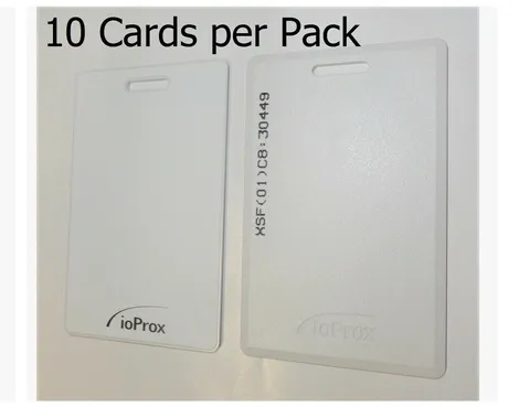 10 x Kantech ioProx P10SHL P10 Prox Proximity XSF/26bit Clamshell Cards Tyco New