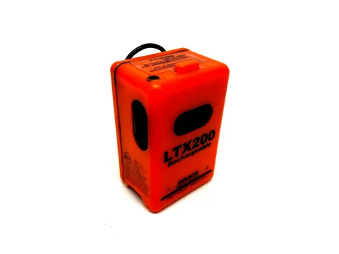Grace LTX200 Rechargeable Man-down Safety Alarm w/ D-Ring and Grip Clip 
