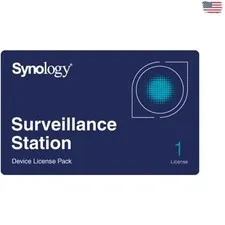 Synology Surveillance License for 1 Camera - Ideal for Indoor/Outdoor Security