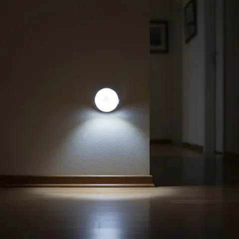 Upgraded Motion Sensor Night Light, 3 Pack - Rechargeable with 8 LEDs, 120° D...
