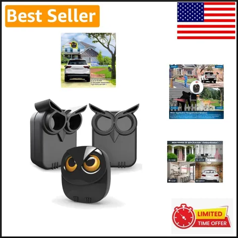 Expanded Coverage Driveway Motion Detector: 1/2 Mile Range - Easy Installation