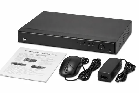 HDCVI 1U Mini DVR CCTV Security Surveillance System - Digital Video Recorder (Co