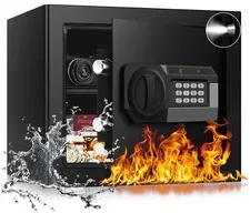 Caja Fuerte De Seguridad Digital Para Guardar Relojes Dinero Armas Grande Cajas