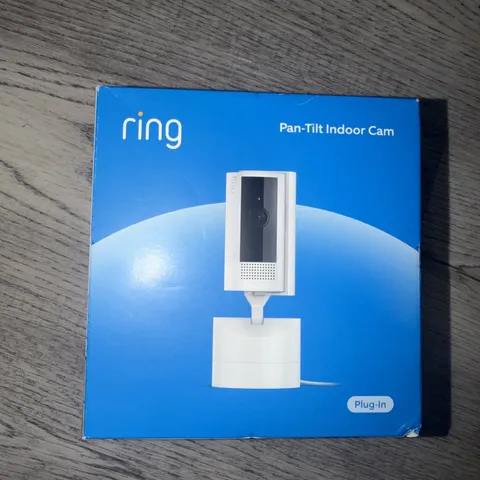 Ring Pan Tilt Indoor Cam newest model 360 pan coverage HD video + Two-Way Talk