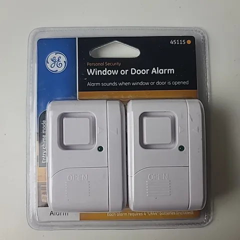 GE 45115 Personal Security Window Door Alarm Double Pack