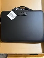 Fireproof Document Safe Box with Lockable Zipper, Hard-shell, Waterproof