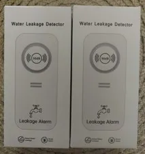 Water Leakage Detector /Leakage.. Overflow & Drip Alarm /90dB/ 2 Pack /By Towode