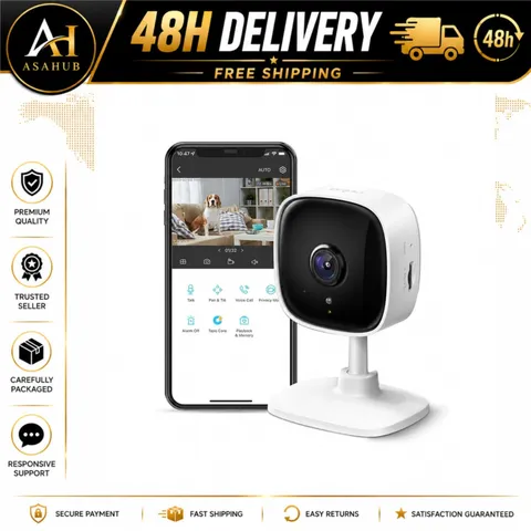 TP-Link Tapo C100 1080p Indoor Security Camera Wi-Fi Baby Pet Monitor