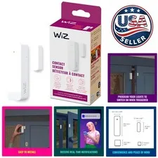 Smart Contact Sensor with Light Alarm – 1-Pack for Home Monitoring Solutions