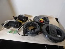 Night Owl 2.0 Camera Lot x 2 Cameras & 60 ft Cable Wires x 3 CM-HDA10B-BU-SGS