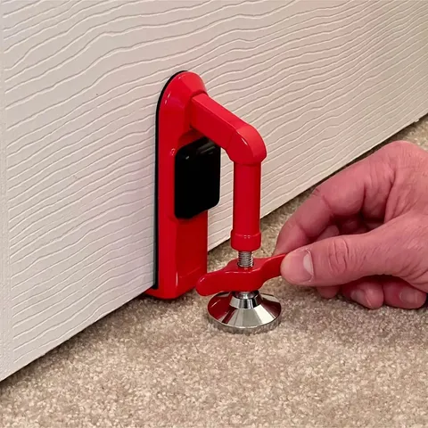 Portable Door Stopper, Portable Lock for Travel, Anti Theft Door Blocker
