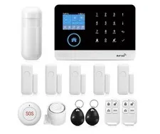 Home Security System, Wireless Alarm Door Window Motion Sensors. No Subscription