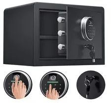 Biometric Digital Security Home Safe, Safes for Home Storage Cash Jewelry and...