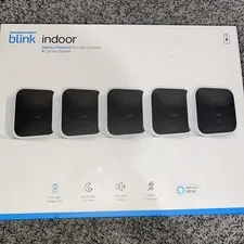Blink Indoor Cameras 5 White Cameras System