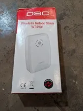 Lot of 4 DSC Wireless Indoor Siren WT4901 433mhz