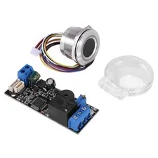 K202 DC12V Low  Fingerprint Control Board + R503 Fingerprint Module Round3314