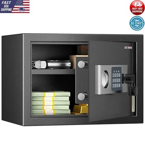 0.6 Cubic Feet Digital Security Safe Money Jewelry Documents Gun Storage New