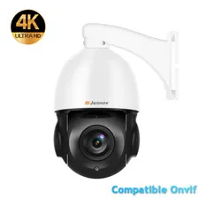 JENNOV PTZ Camera 4K Security Camera Night Vision Outdoor Onvif IP66 Camera