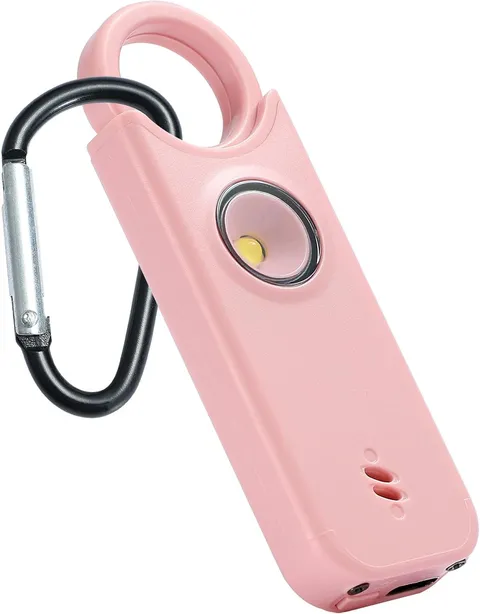 Personal Safety Alarm - 135Db Ultra Loud Siren with LED Strobe Light, USB-C Rech