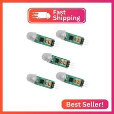 Stemedu HC-SR505 Mini Infrared PIR Motion Sensor, Micro IR Pyroelectric Human Mo