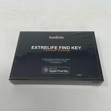 ExtreLife Find Key Tracker (MFK02) Works with Apple Find My - Black